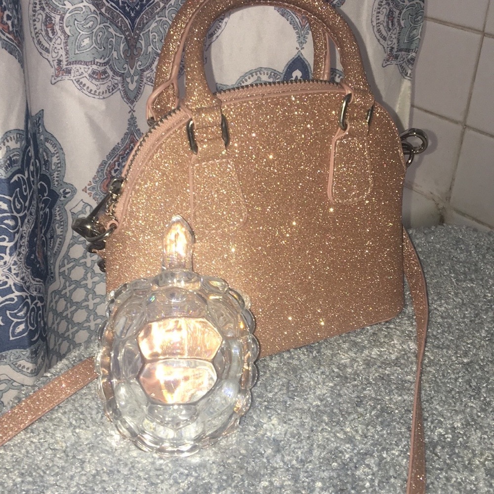 Rose gold purse